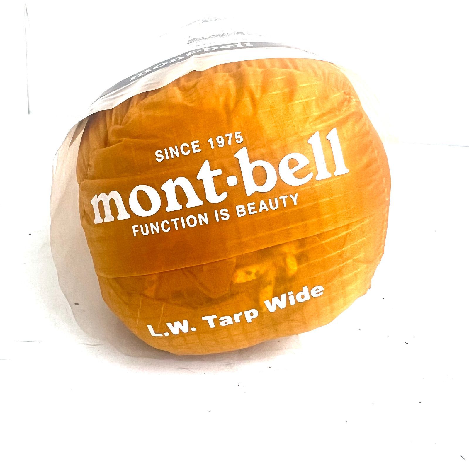 mont-bell L.W. Tarp オレンジ mont-bell L.W. Tarp オレンジ 未使用SL.W.タープ／mont-bell