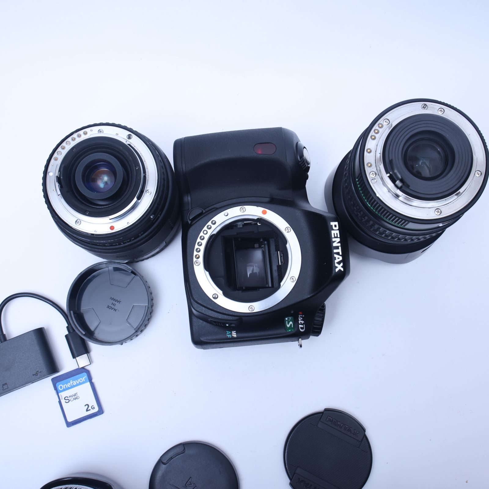 スマホ転送可 PENTAX デジタルカメラ istD S SDカード他 一眼