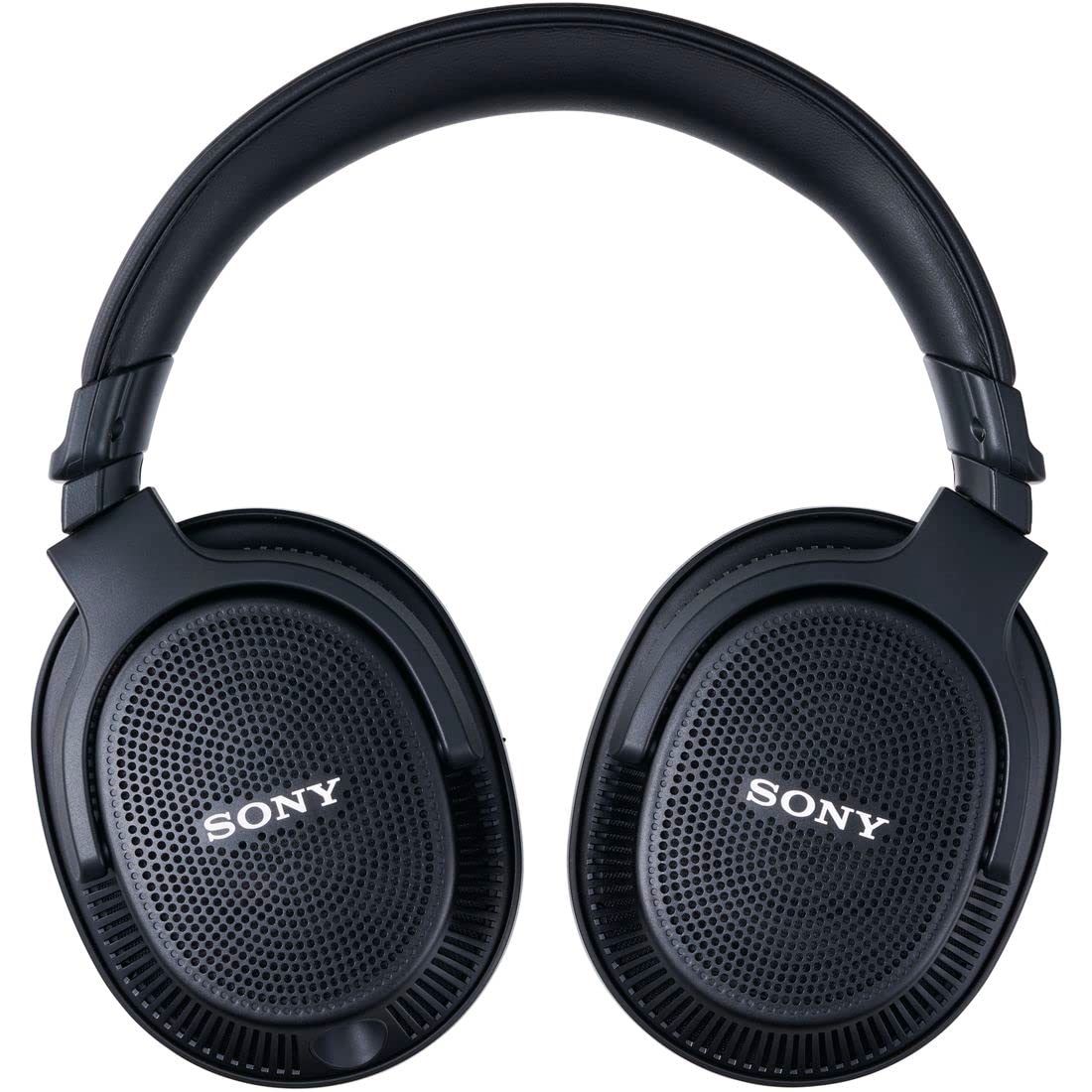 ソニー SONY モニターヘッドホン MDR-MV1 背面開放型モニターヘッドホン|立体音響 ステレオ制作に適した広い音場表現|ハイレゾ対応|超広帯域再生|快適な装着性|Φ3.5㎜変換ケーブル付属|立体音響制作|ステレオ音響制作|有線 ブラック 単品