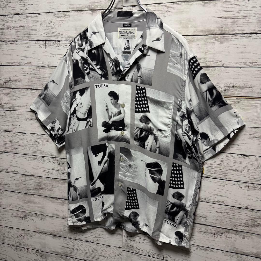 wackomaria xl キムタク ワコマリア TULSA シャツ 木村拓哉 着用 wacko maria アロハシャツ xl ワコマリア - メルカリ