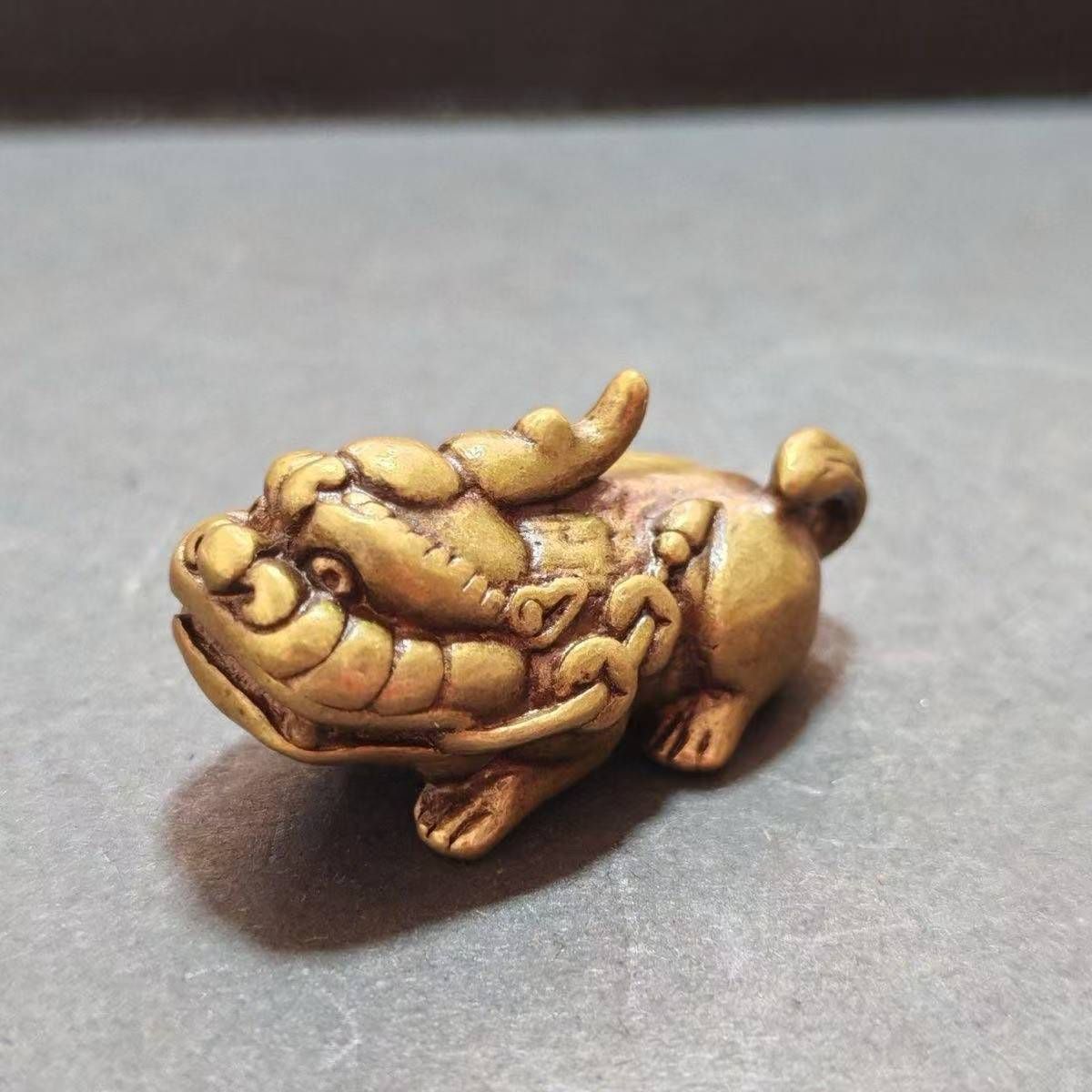GW13 中国 古玩 銅 鎏金 大清 瑞獣 貔貅 印章 置物 GW13 中国 古玩 銅 鎏金 大清 瑞獣 貔貅 印章 置物 - メルカリ