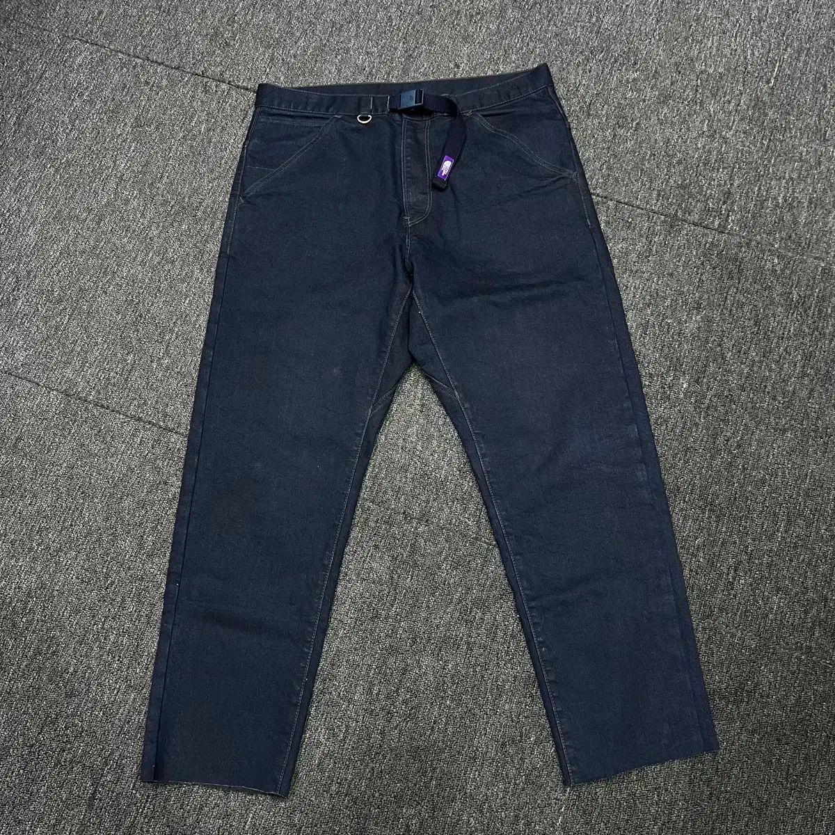 ラスト1点★正規品★新品L☆ノースフェイス デニム　ハーフパンツ 韓国 THE NORTH FACE 「THE FACE」 デニムハーフパンツ 88