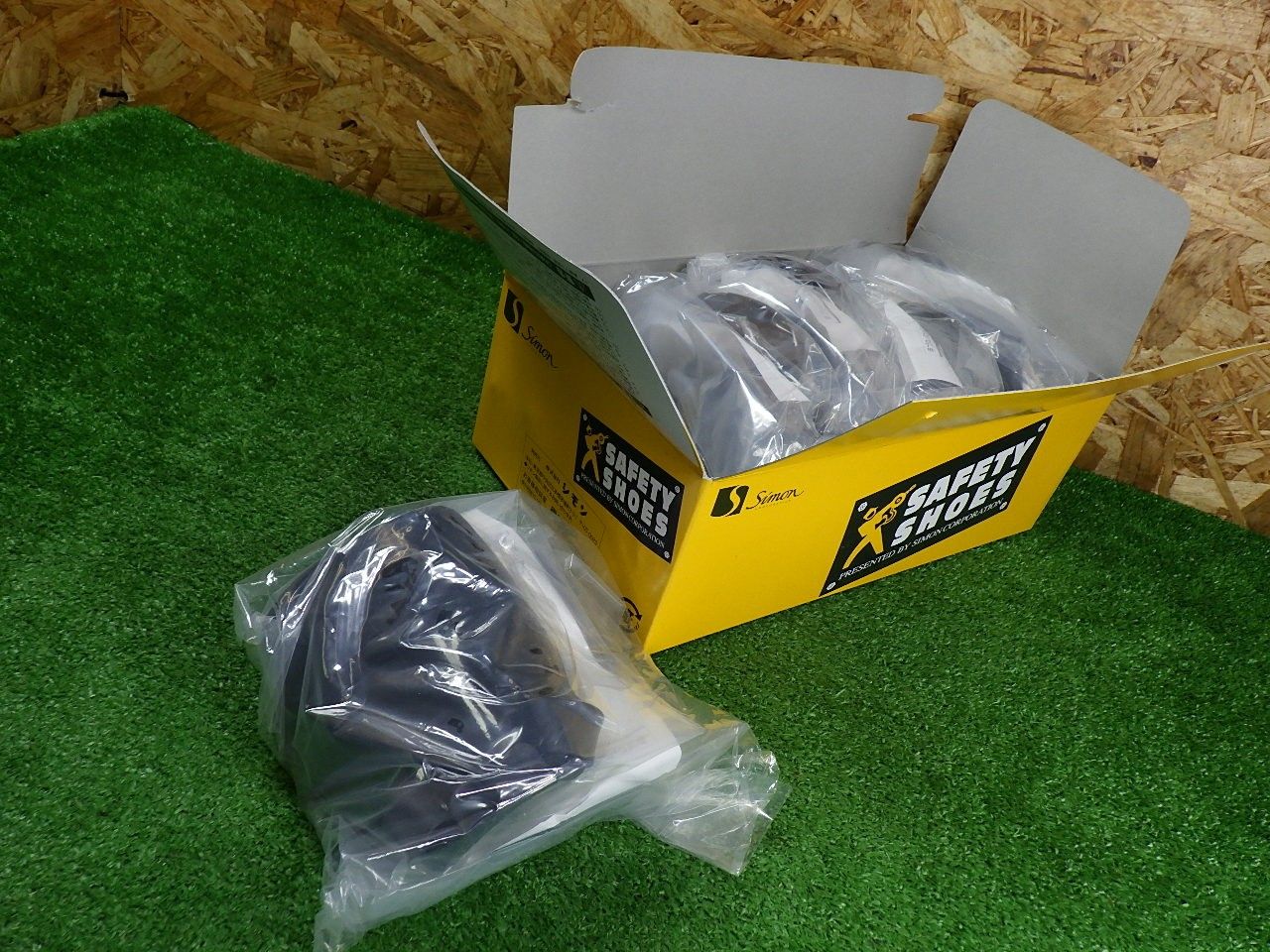 長期保管 シモン 安全靴 甲プロテクター 後付け 甲プロバンド付 S型 扱い