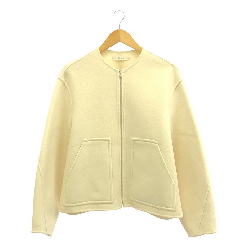 LOHEN / ローヘン | バックフォルム リバー ZIP ブルゾン コート