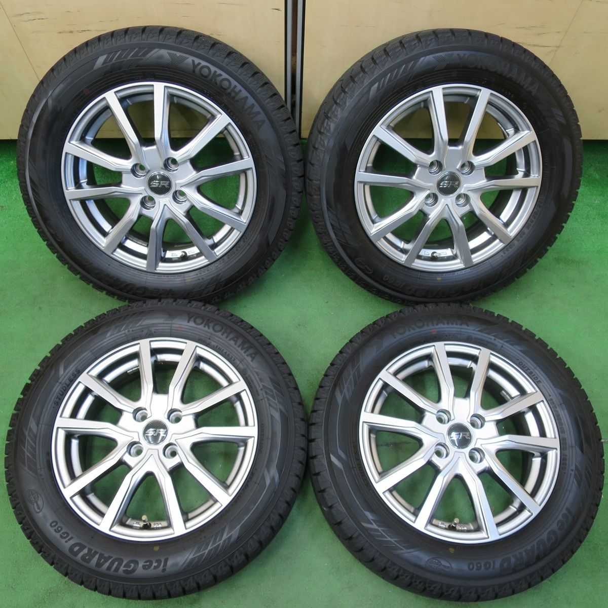 じゅんヨコハマ　iG60 165/60R15 22年製　中古　4本送料込み ヨコハマIG60 165/60R15 4本セット 22年製 中古 送料込み