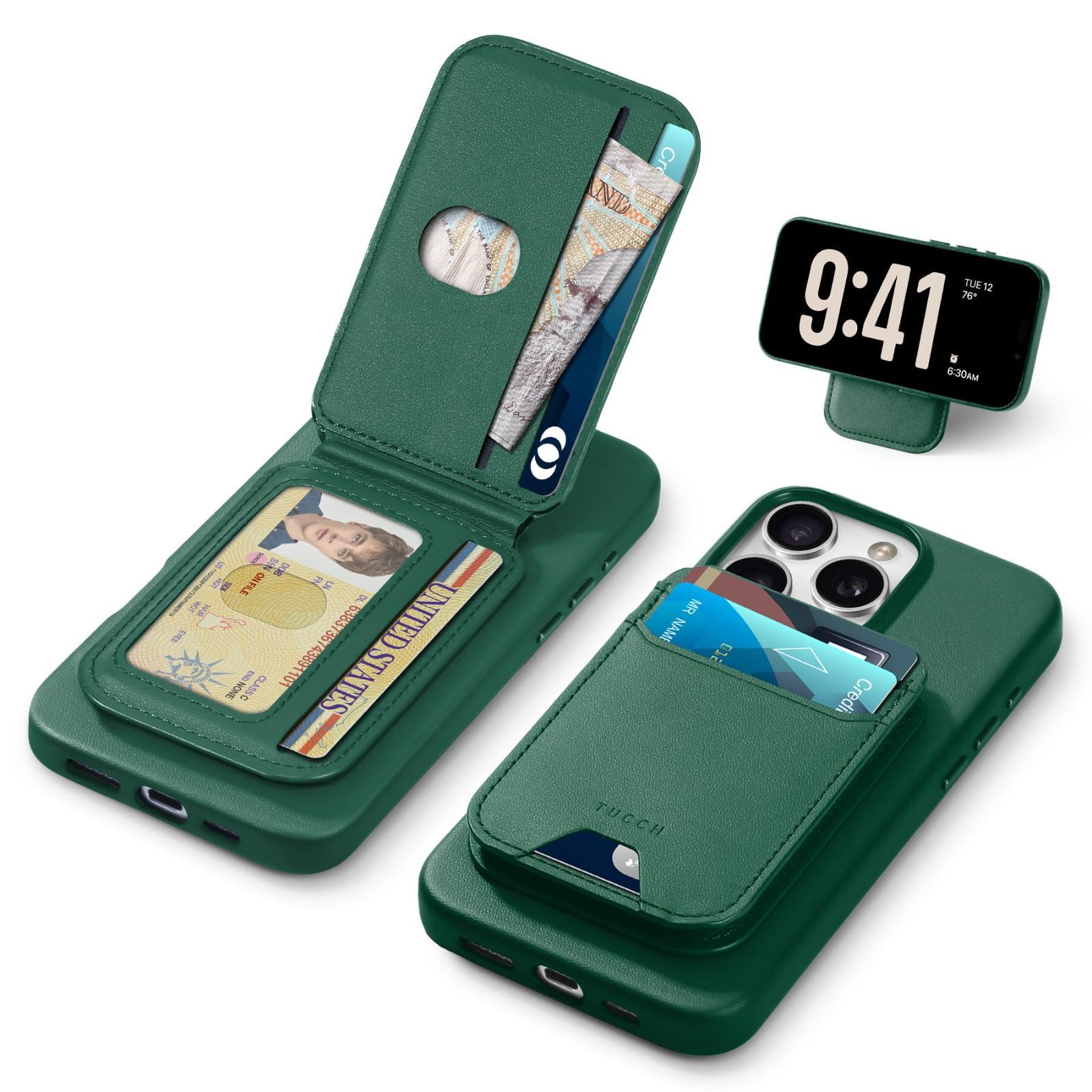 HANATORA iPhone16Plus ケース 本革 耐衝撃 背面ベルト スマホケース スマホ スタンド機能 ネック ストラップ 付き エンボスレザー ギフト マグネットなし ネイビー NGH-16Plus-Navy 0 : HANATORA iPhone16Plus ケース 手帳型 本革