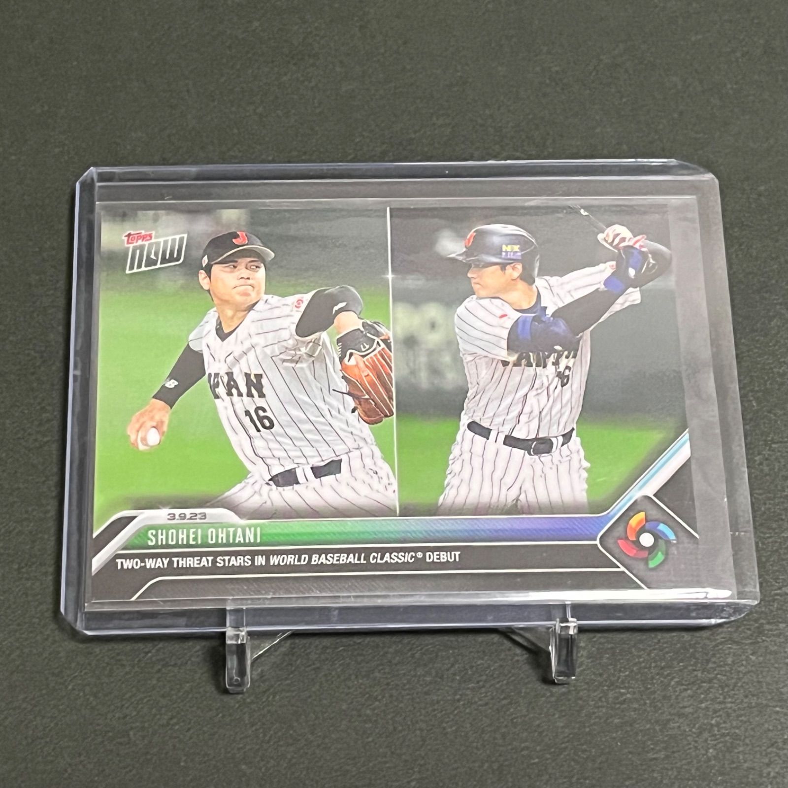 祝!ア•リーグMVP!大谷翔平選手WBC 2023 Topps now(24時間限定販売
