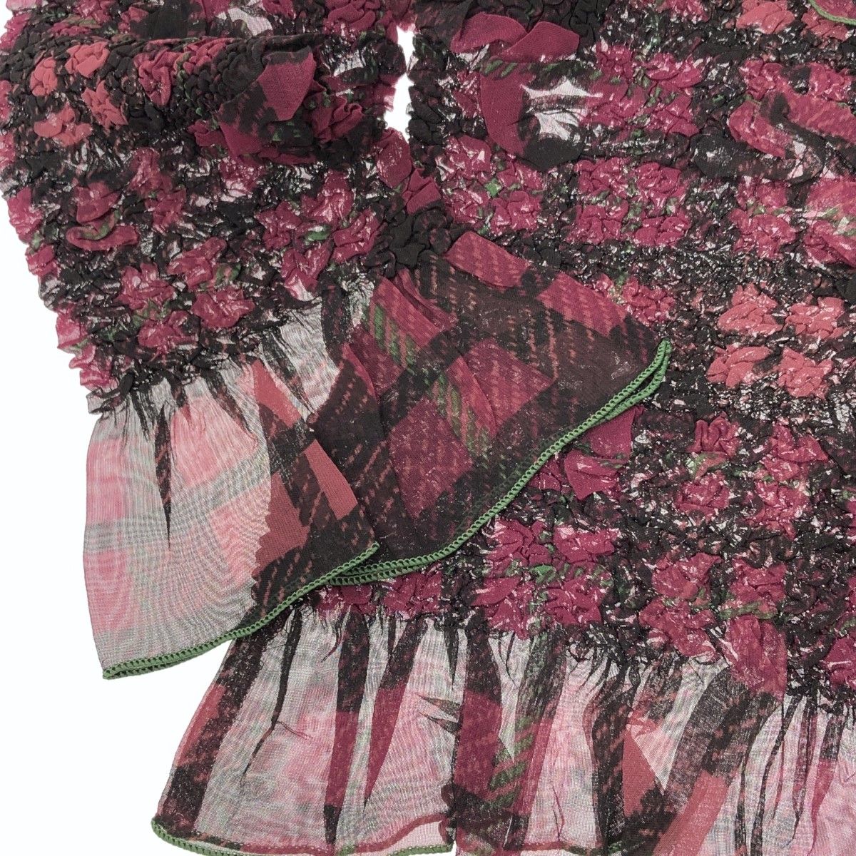 YUKI TORII ユキトリイ Gプリーツ カーディガン フリルカーディガン