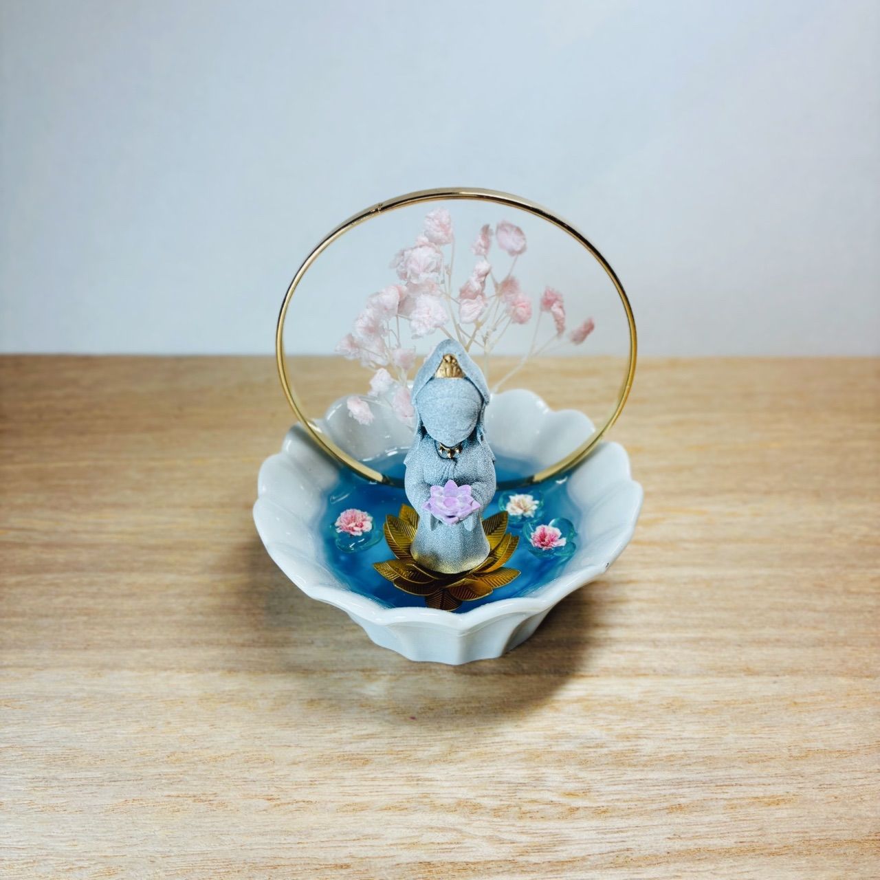 仏像 ちいさな仏さま 桜環白衣観音 WWW_IBETON_RU