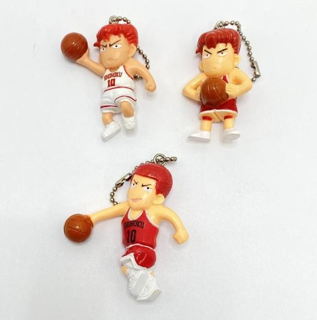 中古】【現状品】SLAM DUNK(スラムダンク) ガシャポン スラムスイング 8個セット バンダイ キーホルダー[95] - メルカリ