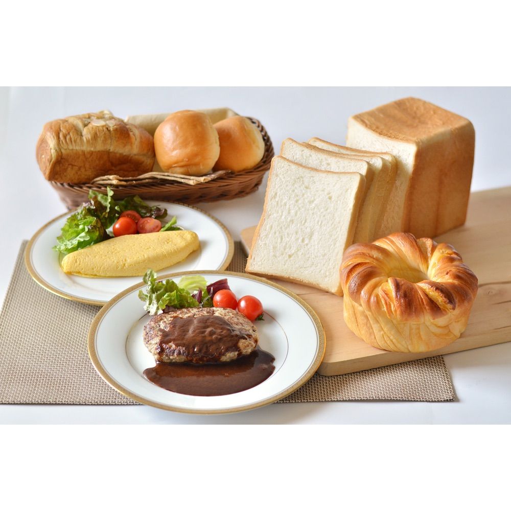 5190030  栃木 「金谷ホテルベーカリー」 パンと総菜セット-1
