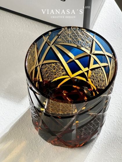 ロックグラス クリスタルガラス 切子 ウィスキー用 き ギフト