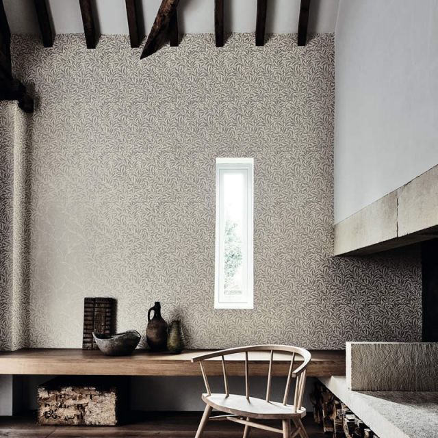 ウィリアムモリス 壁紙 鳥とザクロ 壁紙 ウォールペーパー クロス