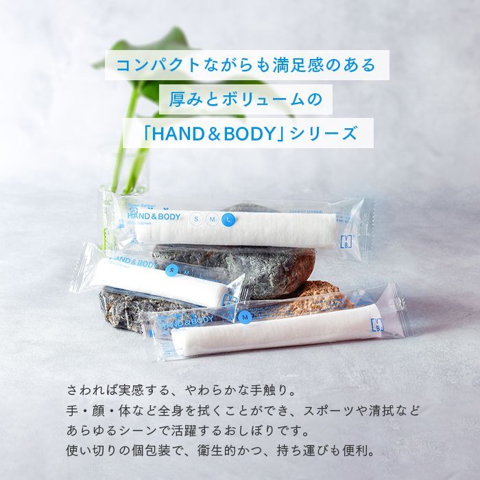紙おしぼり HAND＆BODY