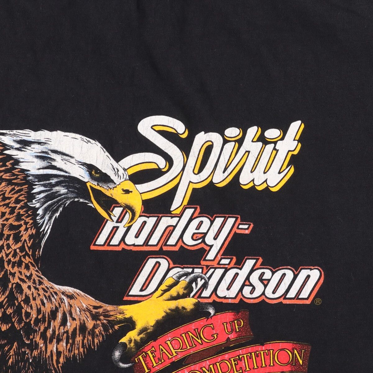 古着 90年代 ハーレーダビッドソン Harley-Davidson 鷲柄 イーグル柄 