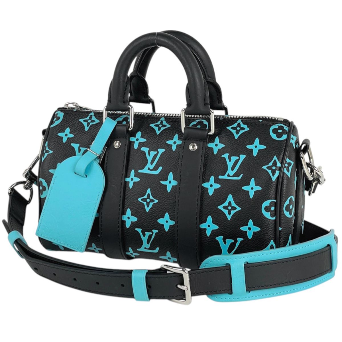 ルイヴィトン キーポル バンドリエール25 M45438 モノグラムジャイアント エクリプス タフタージュ ヴァージル・アブロー ルイヴィトンLouis vuiottn M45438 &frasl; キーポル バンド