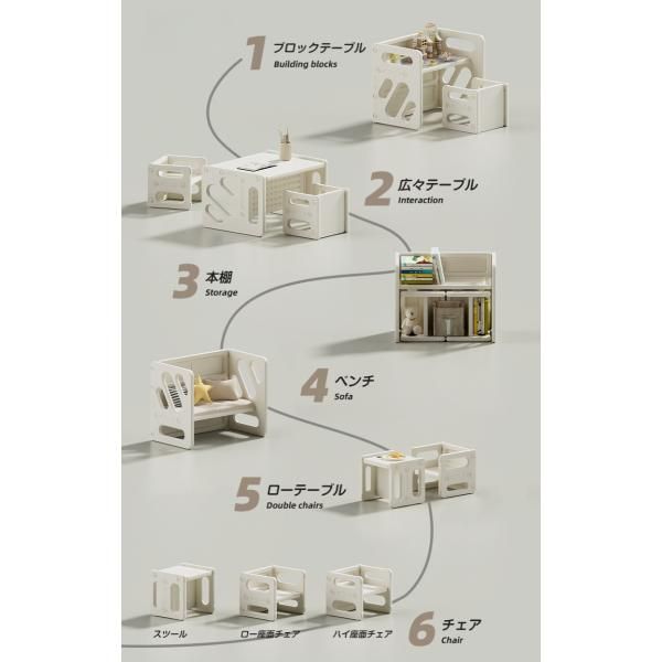 デスク チェア3点セット