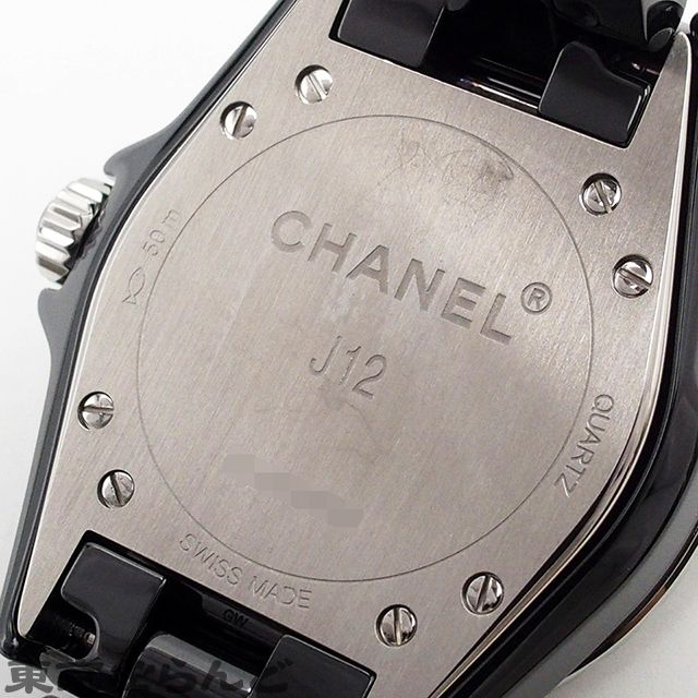 シャネル CHANEL J12 H3108 ブラック セラミック SS