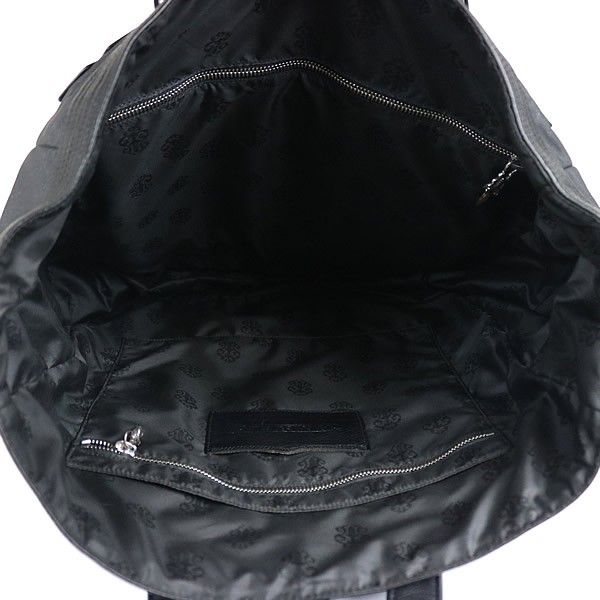 クロムハーツ ガンスリンガーレザーコットン切り替えトートバッグ メンズ