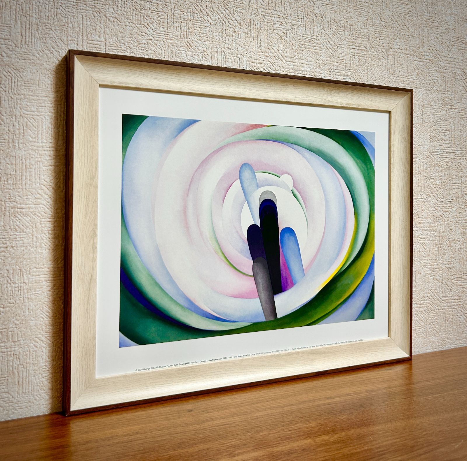 額装済/Jack in the Pulpit/ジョージアオキーフ/ポスターアート 新品☆額縁付アートポスター☆ジョージア・オキーフ☆O'Keeffe