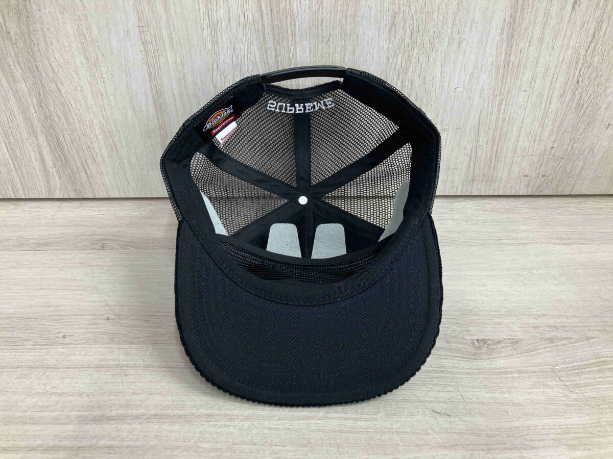 Supreme x Dickies 22aw Corduroy Mesh Back 5-Panel Cap Black