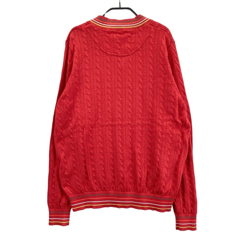 サイズ：LL CALLAWAY キャロウェイ Vネック ニットセーター 千鳥