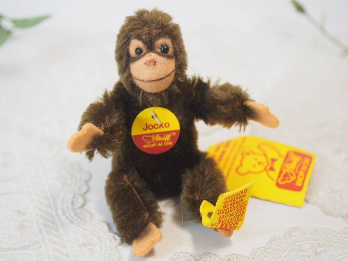 シュタイフ Jocko Chimpanzee チンパンジーのジョコ 猿 さる | www