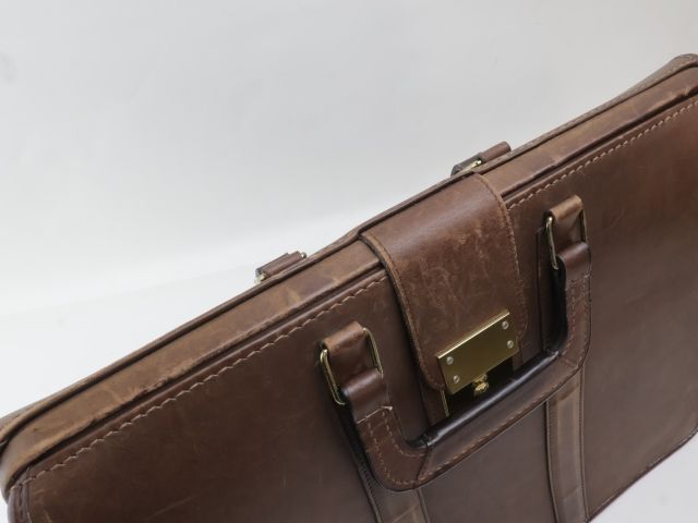 2501-104 コーチ オールド 5420 ダレスバッグ COACH レザー製 ブラウン