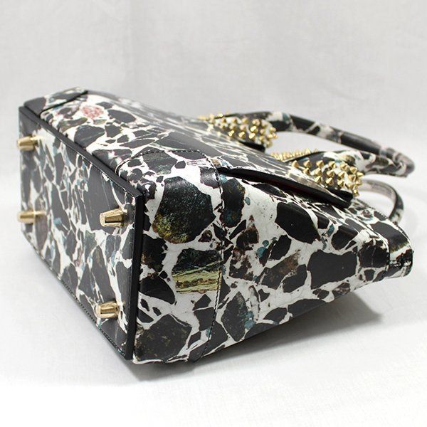 クリスチャンルブタン ハンドバッグ エロイーズ スモール 大理石柄  