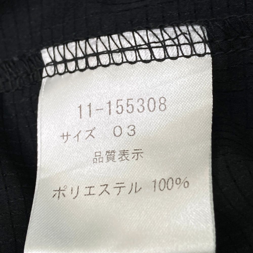 サイズ：3 ROCK DUDE ロックデュード  ハーフジップ 半袖Tシャツ  ブラック系 [240101477075] ゴルフウェア メンズ ストスト サイズ：3 ROCK DUDE ロックデュード ハーフジップ 半袖Tシャツ