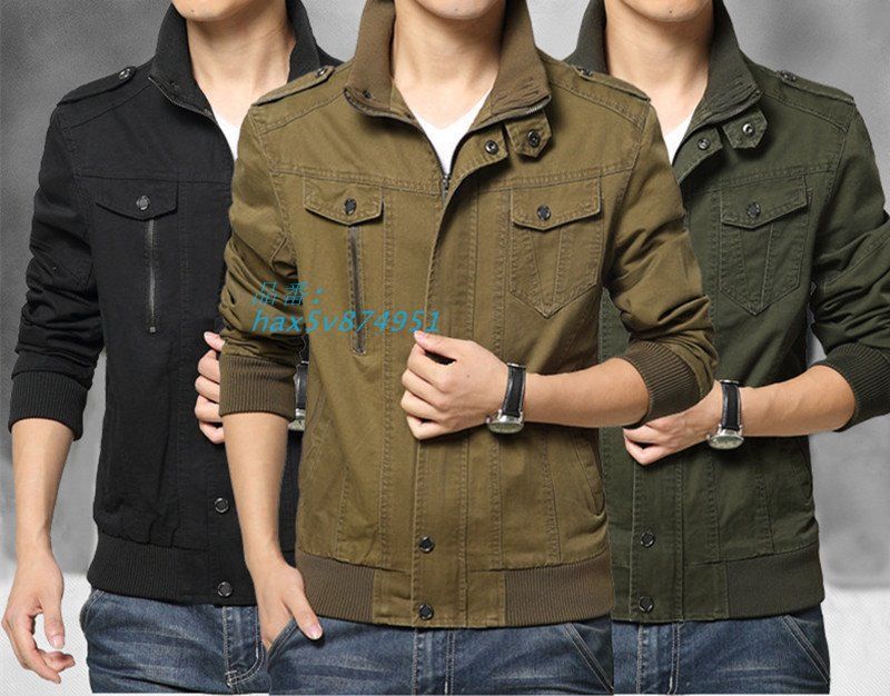 秋 メンズ ジャケット 秋 アウター ストレッチ素材 防風 ミリタリージャケット ジャケット おしゃれ アウター メンズ 秋物 40代 メンズ 2025秋冬 hax5v874951