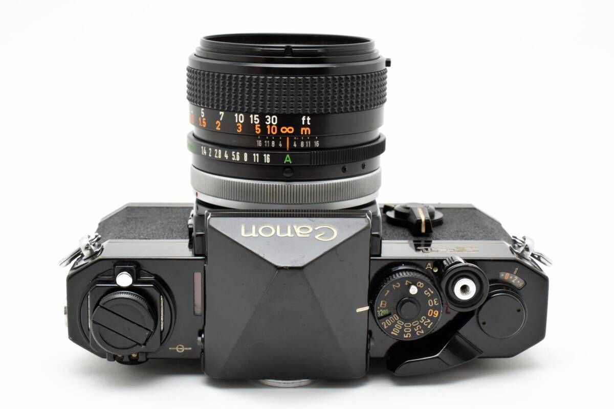 ☆露出計OK モルト交換済み キヤノン Canon F-1 後期型 FD 50mm f1.4