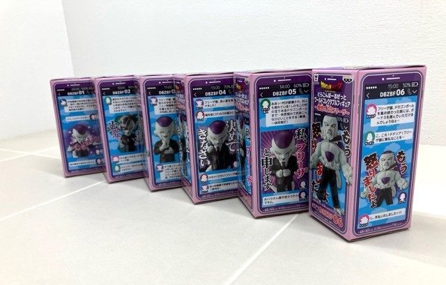 どらごんぼーるぜっと ワールドコレクタブルフィギュア ～理想の上司フリーザ～ 全6種コンプ 未開封【G1489-007】106 どらごんぼーるぜっと ワールドコレクタブルフィギュア～理想の