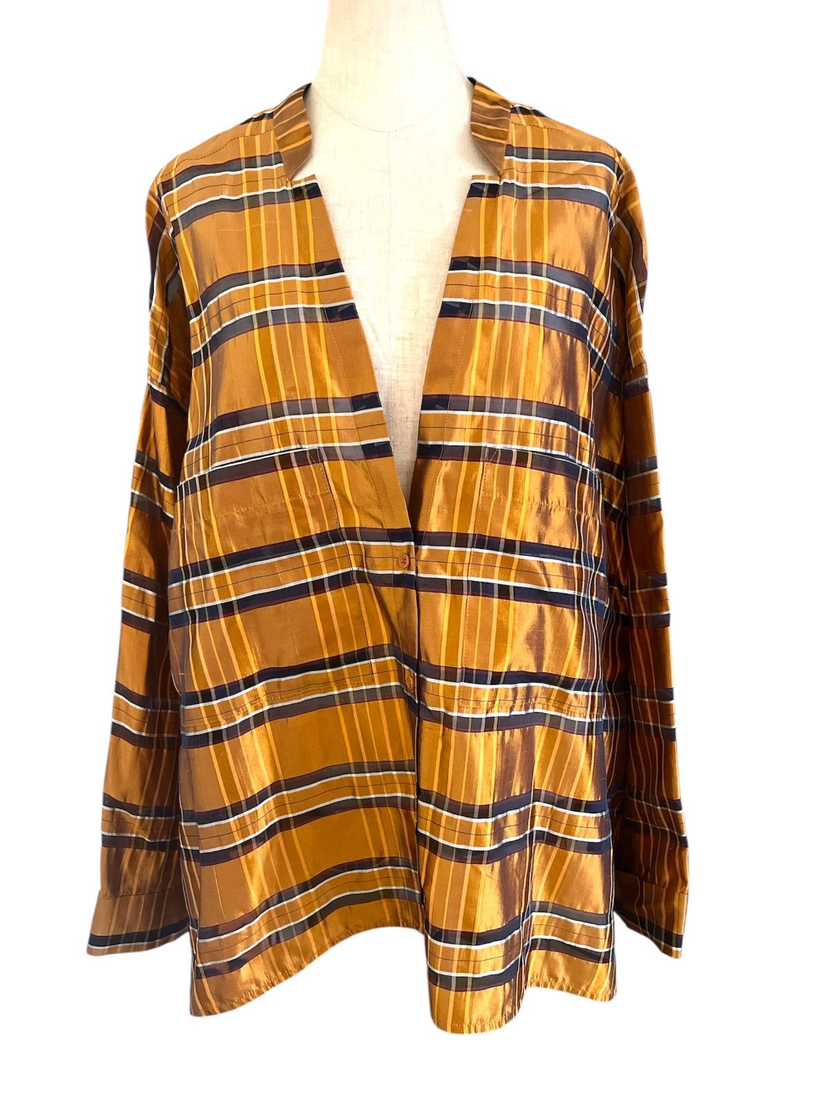 Christian Wijnants クリスチャンワイナンツ チェック柄 オープン