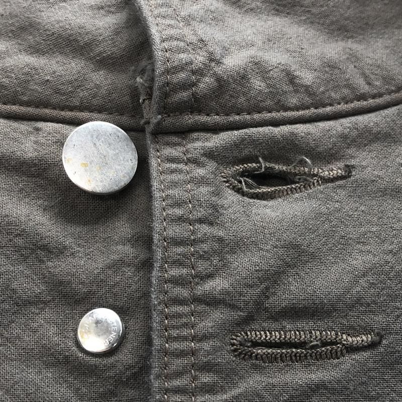issuethings ノーカラージャケット 中古】ISSUETHINGS ノーカラージャケット 2 グレー イシュー