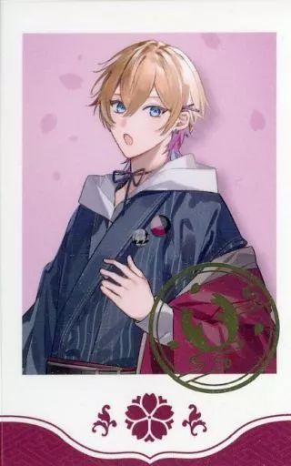 中古】キャラカード 成瀬鳴(箔押し) 「バーチャルYouTuber にじさんじ