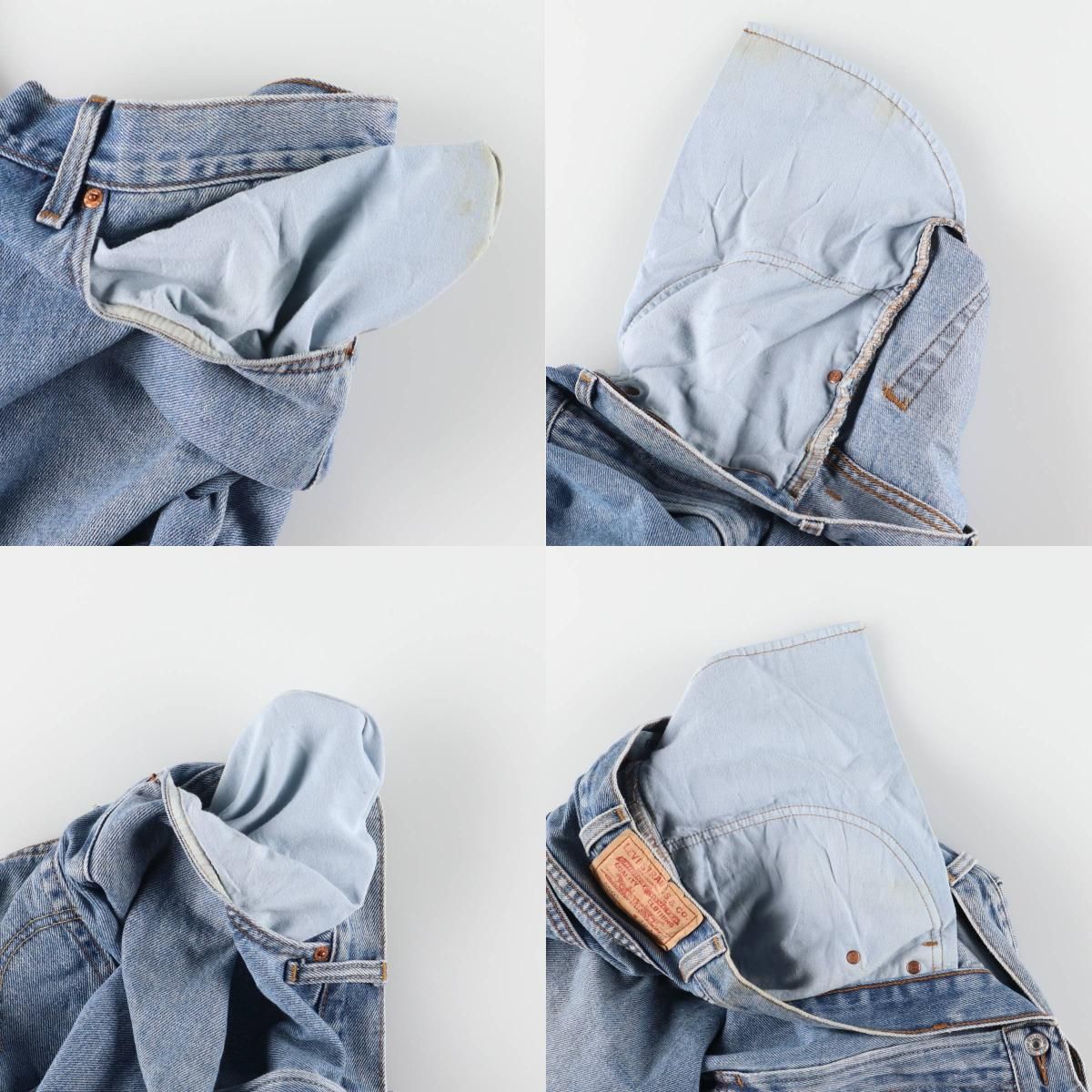 FIT テーパードデニムパンツ