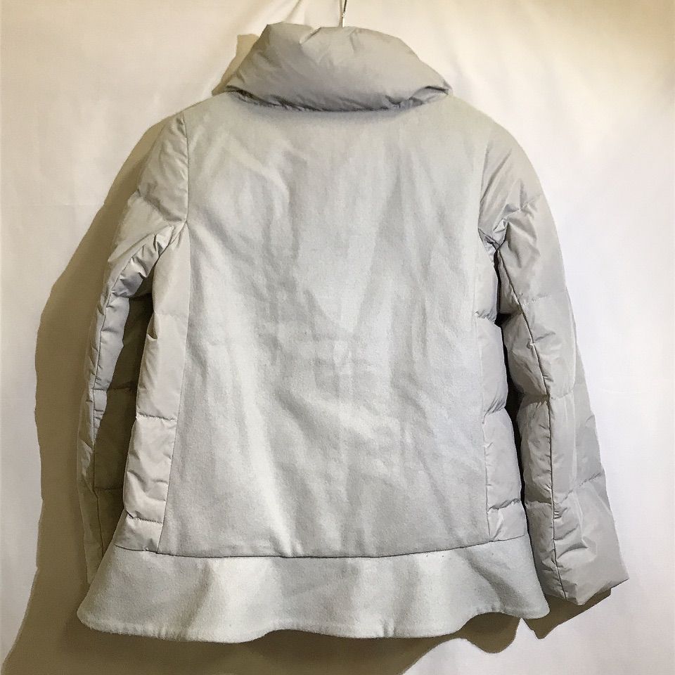ハナエモリ HANAE MORI ダウンコート サイズ44 L - グレー