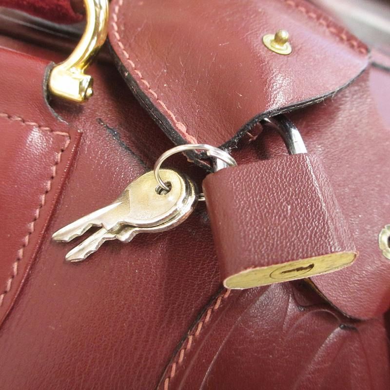 カルティエ Cartier マストライン 2WAY ボストンバッグ ショルダー