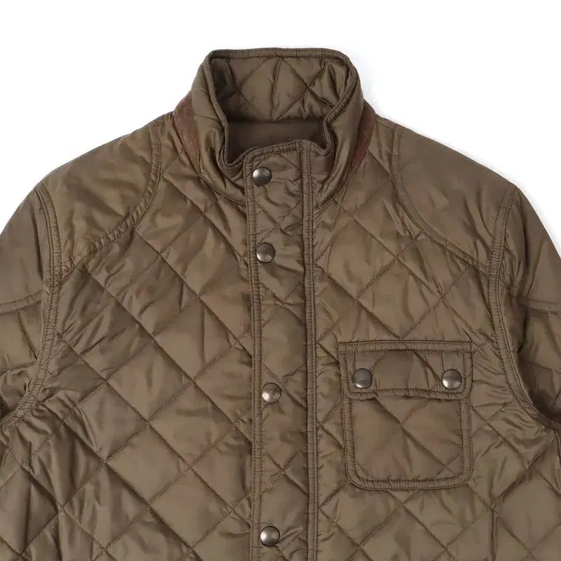 カーキ スウェード