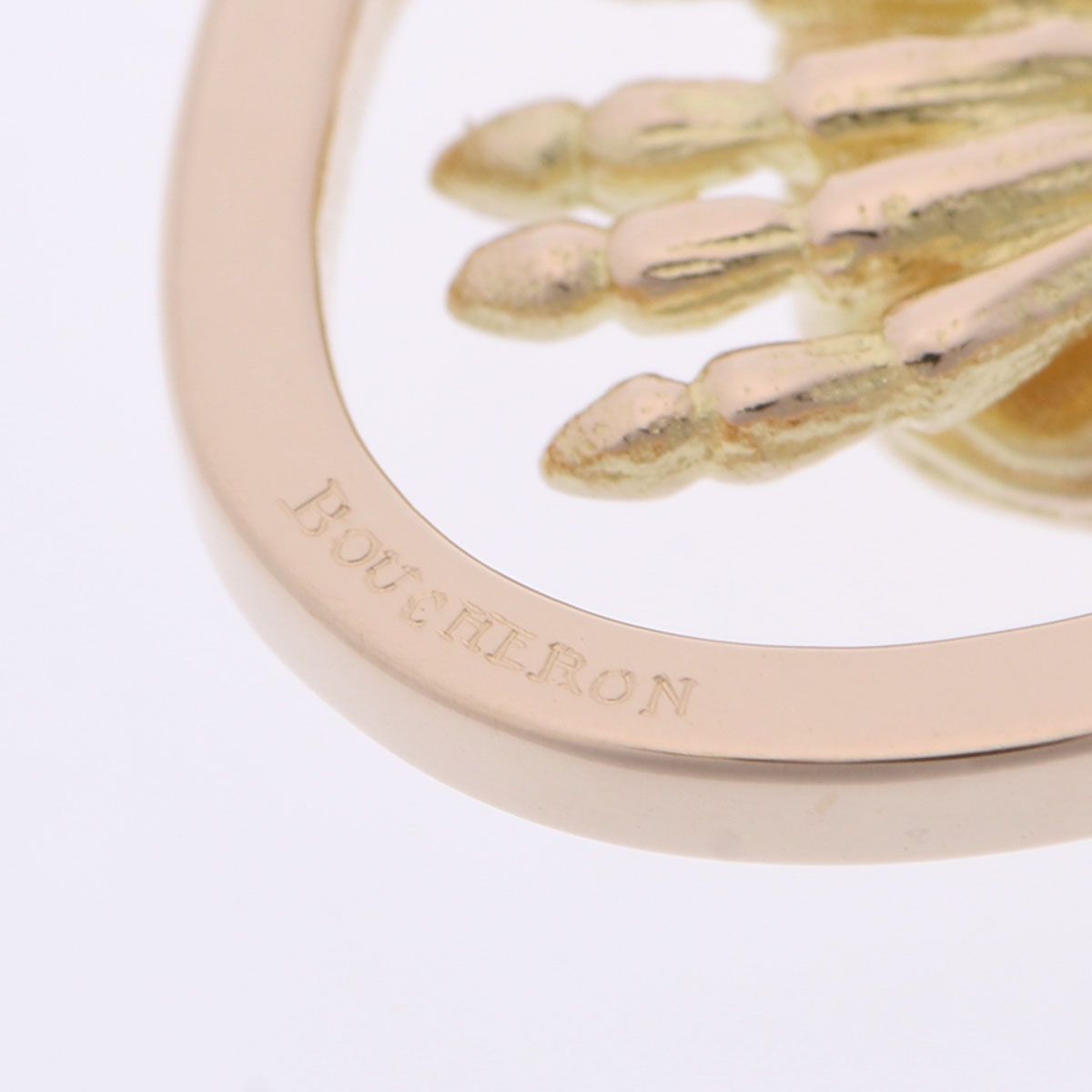 ブシュロン ペンダントトップ カニモチーフ レディース K18イエロー