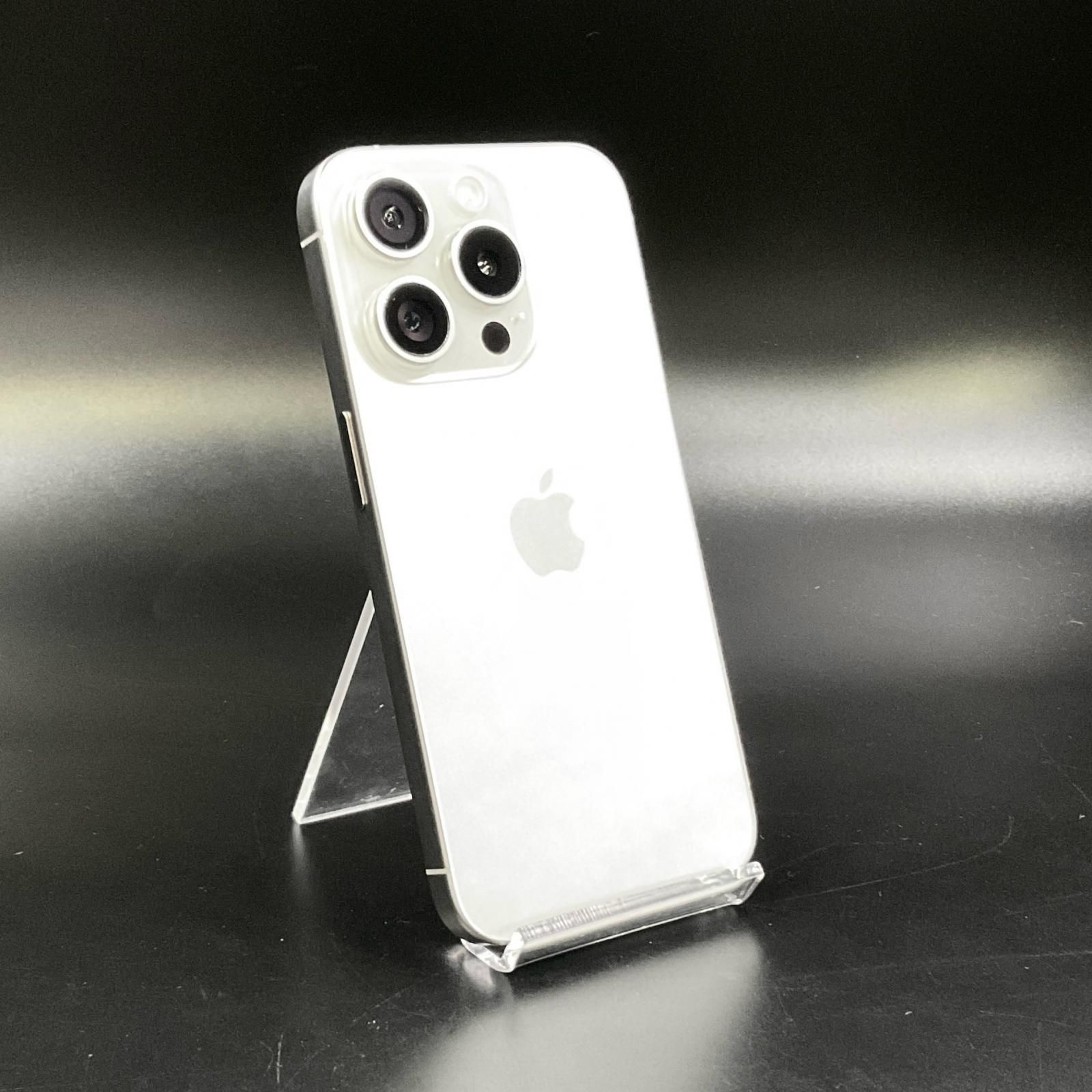 iPhone15 Pro 256GB ホワイト 本体 箱付き アップル iPhone15 Pro 256GB ホワイトチタニウム 本体+箱