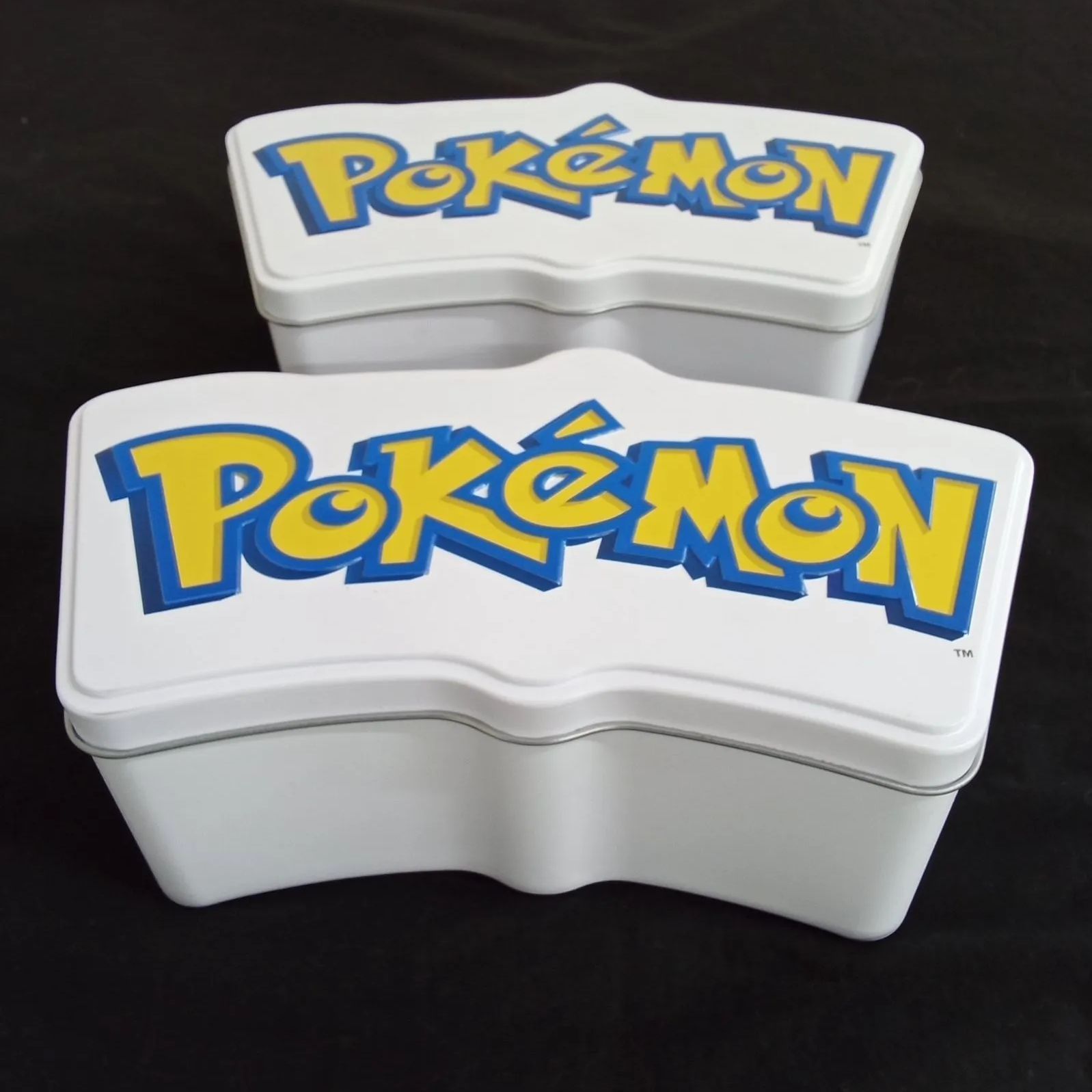 ポケモン 空き缶 お菓子缶 Pokemonロゴ 小物入れ 2個セット クッキー