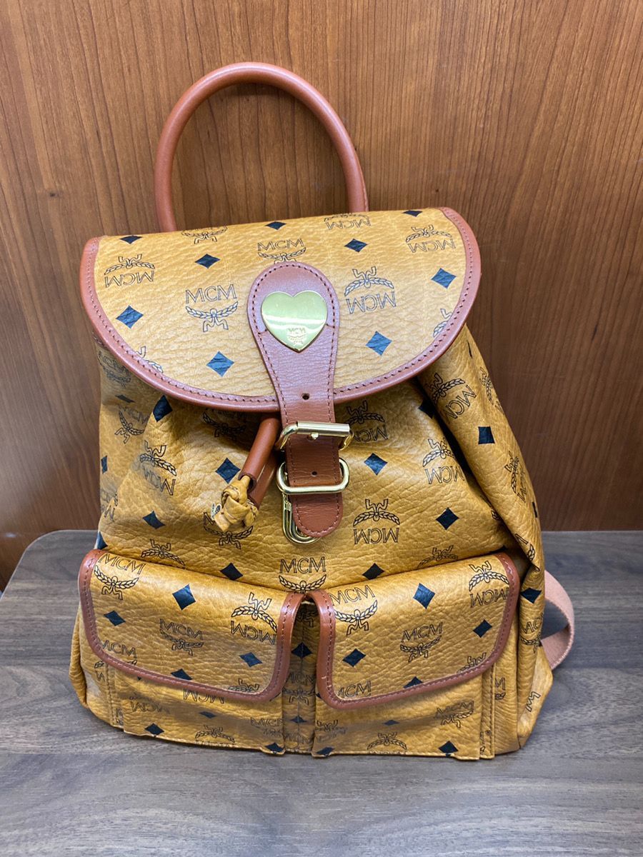 MCM リュック ブラウン