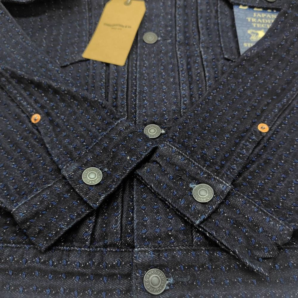 STUDIO D'ARTISAN ステュディオダルチザン 刺し子デニムジャケット STUDIO D'ARTISAN（ステュディオ・ダ・ルチザン） STUDIO D'ARTISAN