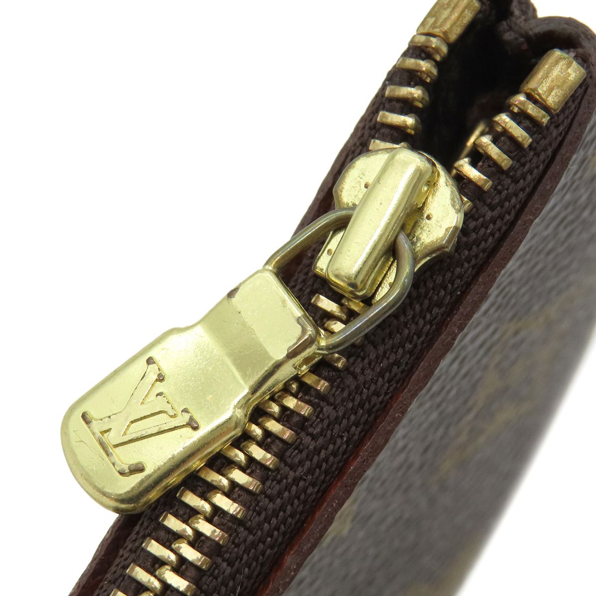 【美品】ルイヴィトン　モノグラム　 ポシェットクレ　チェーン　コインケース ルイヴィトン LOUIS VUITTON コインケース ポシェット クレ