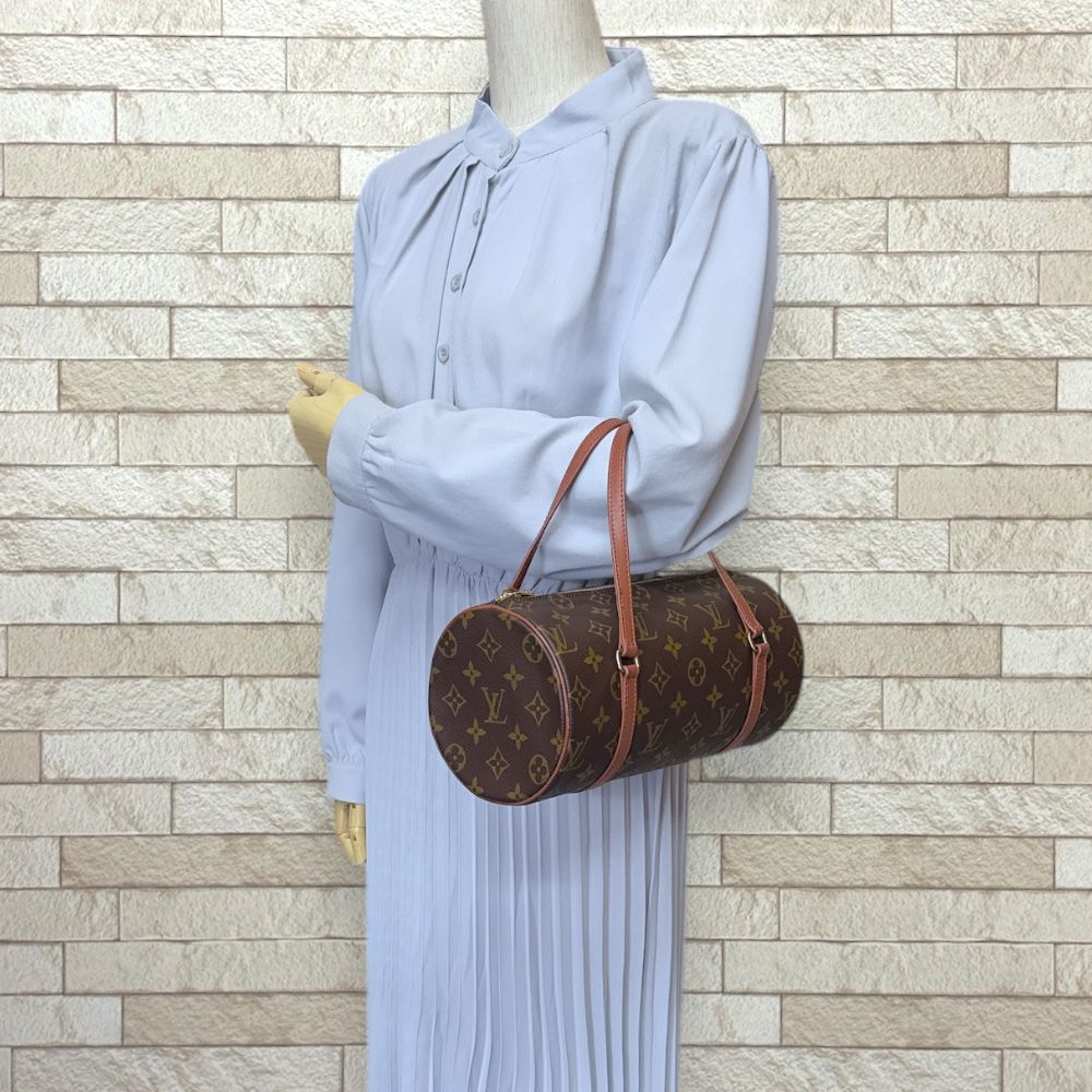 ルイヴィトン パピヨン26 モノグラム ショルダーバッグ モノグラム  