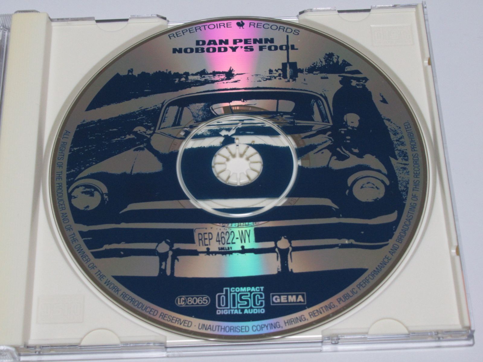 激レア・プロモ白ラベルLP】DAN PENN「NOBODY'S FOOL」