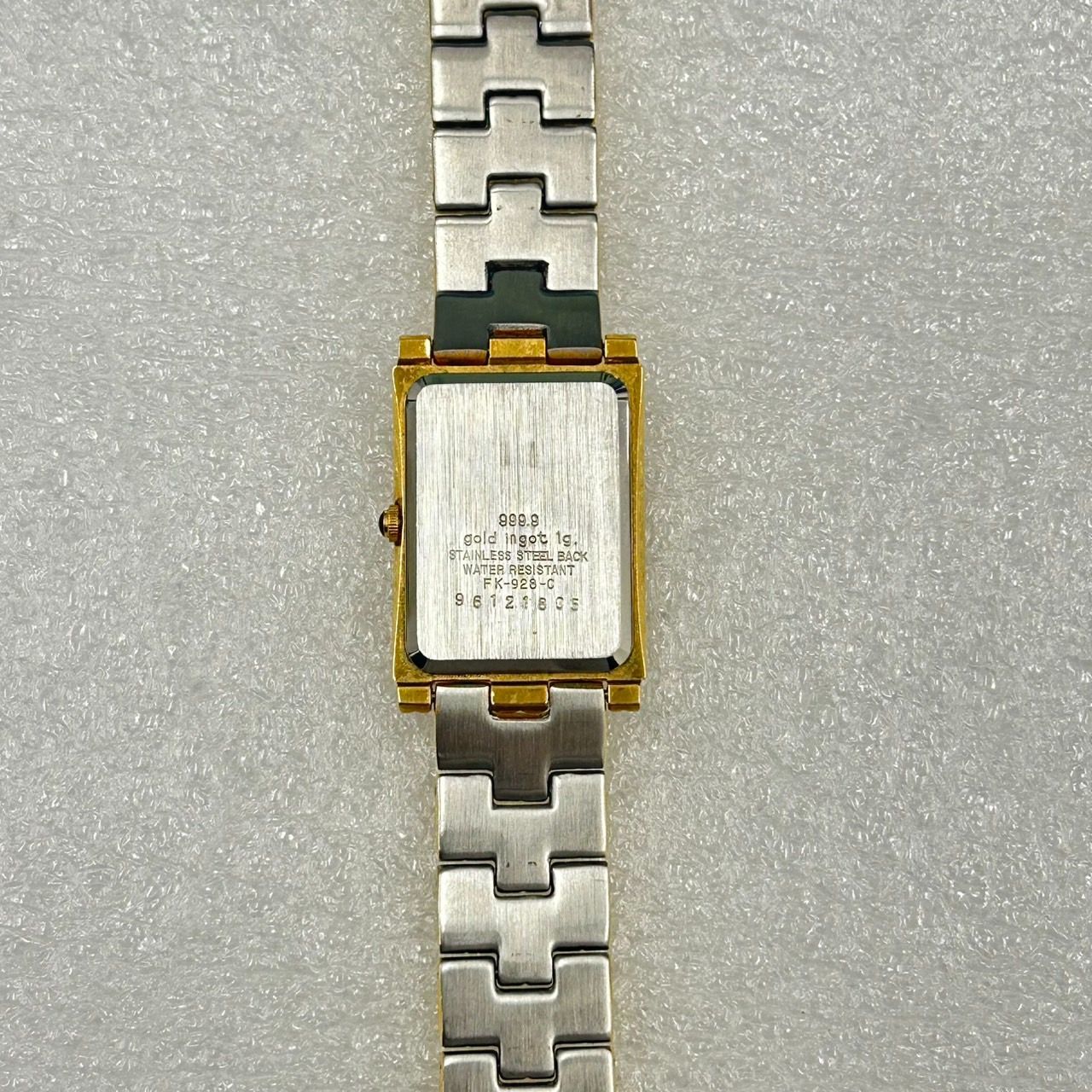 現品限り】エルジン 1g gold ingot 腕時計 スイス インゴット 1g