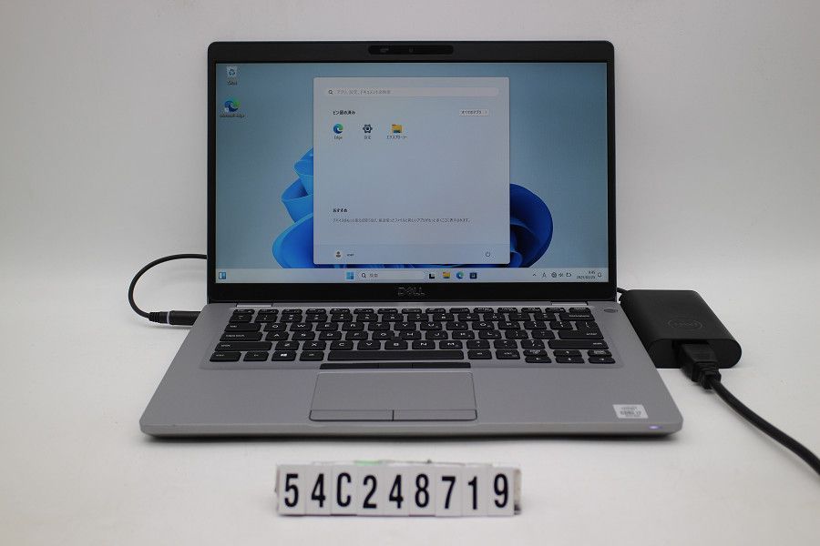 DELL Latitude 5410 Core i7 10610U 1.8GHz/16GB/256GB(SSD)/14W/FHD(1920x1080) タッチパネル/Win11 【54C248719】